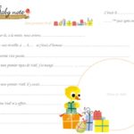 Planche souvenir gratuite du premier Noël de Bébé