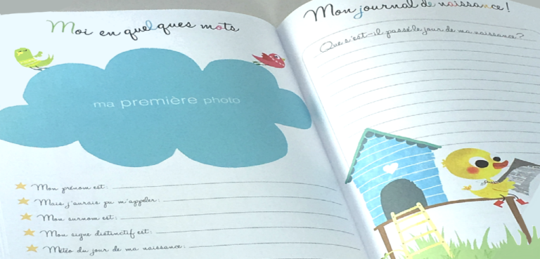 Créez le journal de naissance de Bébé | Baby note
