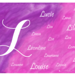 Sélection de prénoms filles avec L