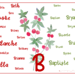 Prénoms bébé sans B